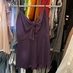 Purple Romper